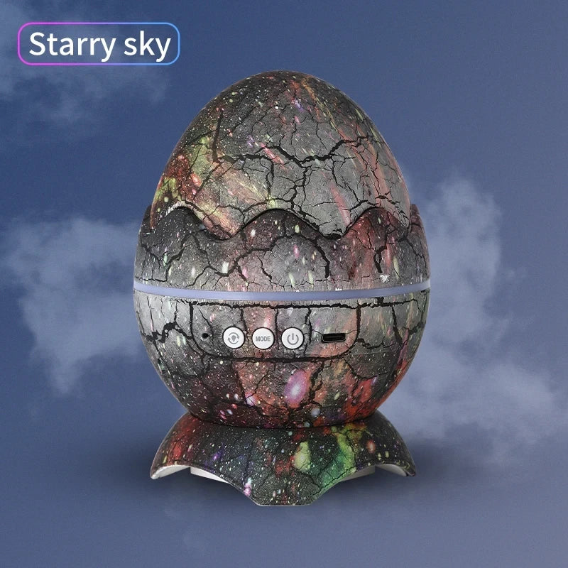 Dinosaur Egg Galaxy Projector Night Light