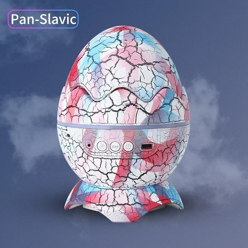 Dinosaur Egg Galaxy Projector Night Light